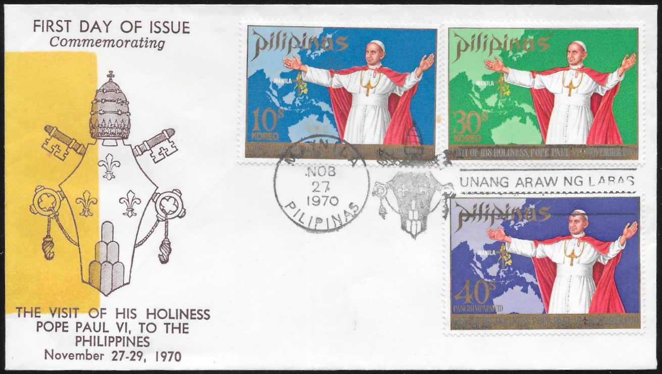 Philippines 1970 First Day Cover 